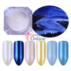 Pigment Mermaid Shining Effect Born Pretty pentru unghii 2gr Cod NADP011PP Blue